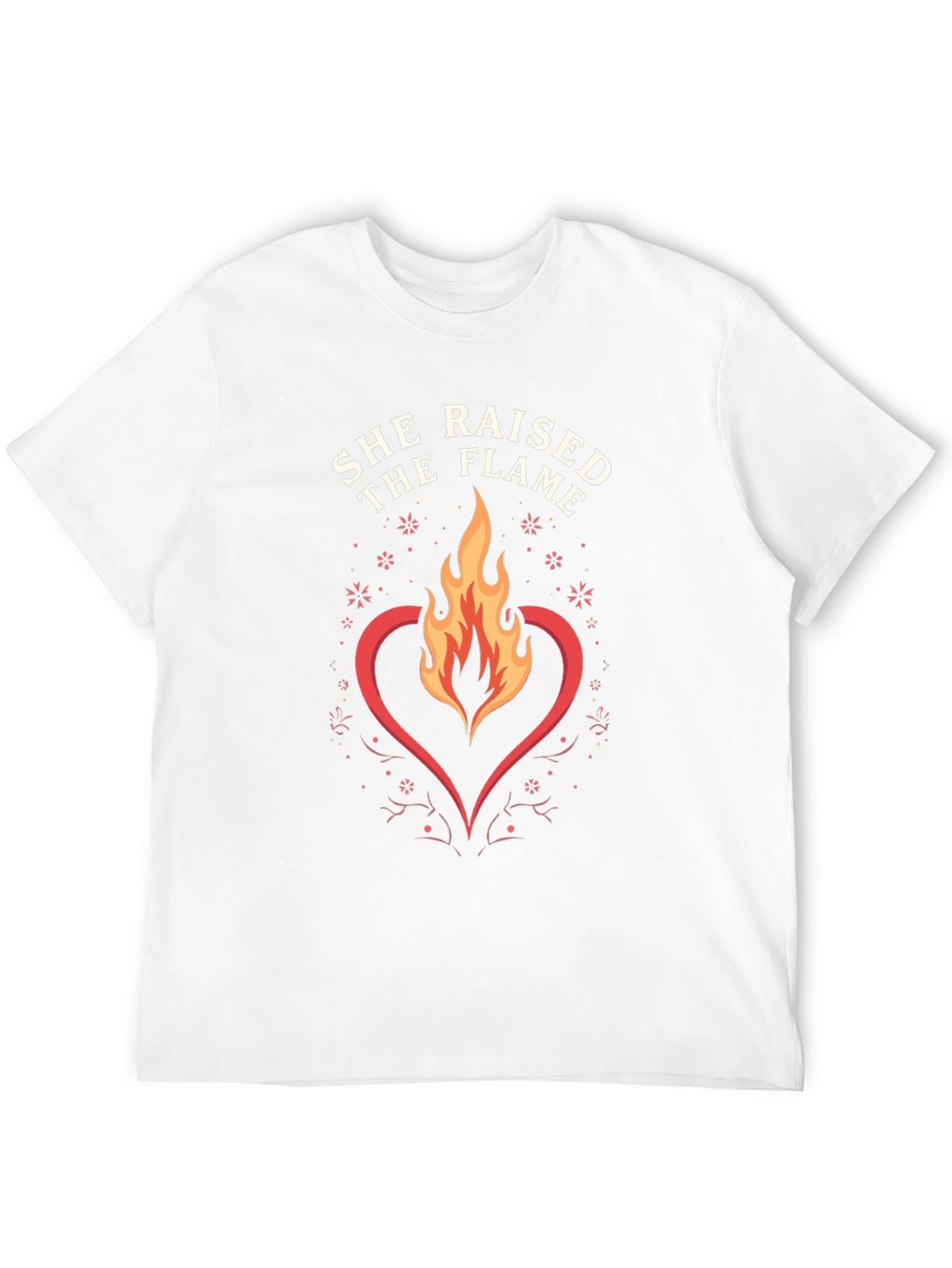 She Raised The Flame Graphic T-Shirt