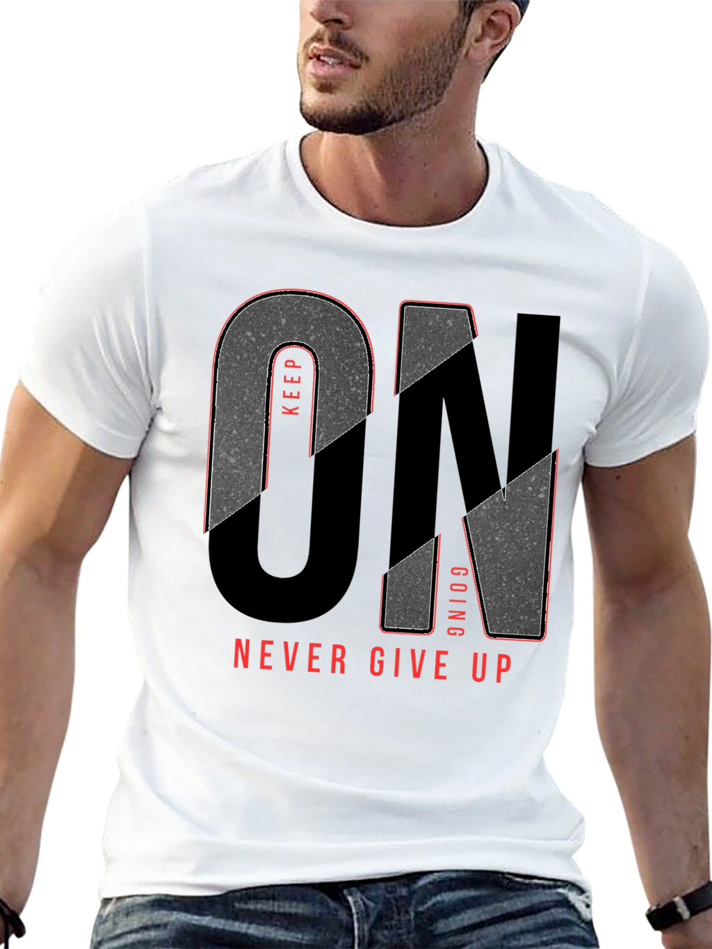 Keep Going T-Shirt - Never Give Up