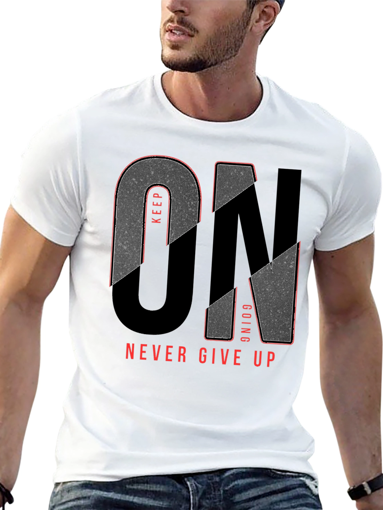 Keep Going T-Shirt - Never Give Up