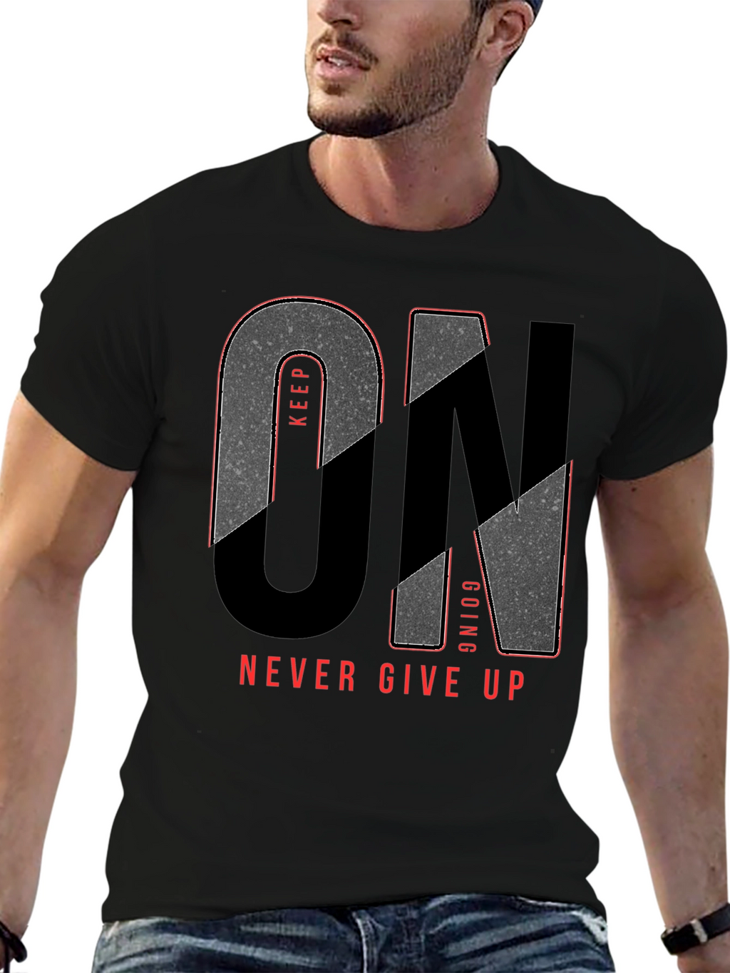 Keep Going T-Shirt - Never Give Up
