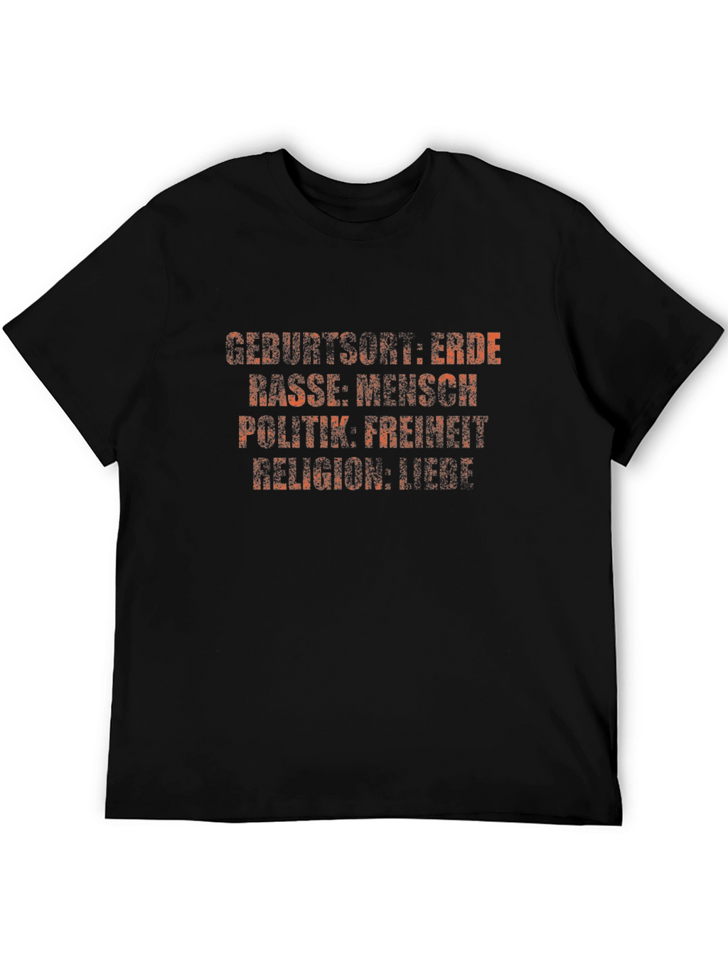 Earth First Black T-Shirt