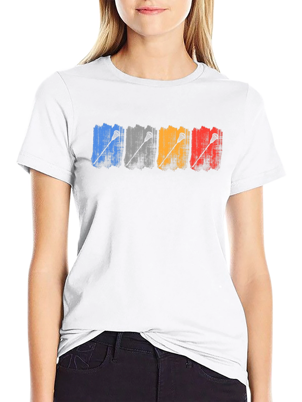 Retro Lacrosse T-Shirt