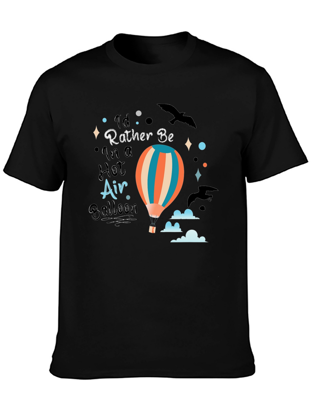Hot Air Balloon Graphic T-Shirt
