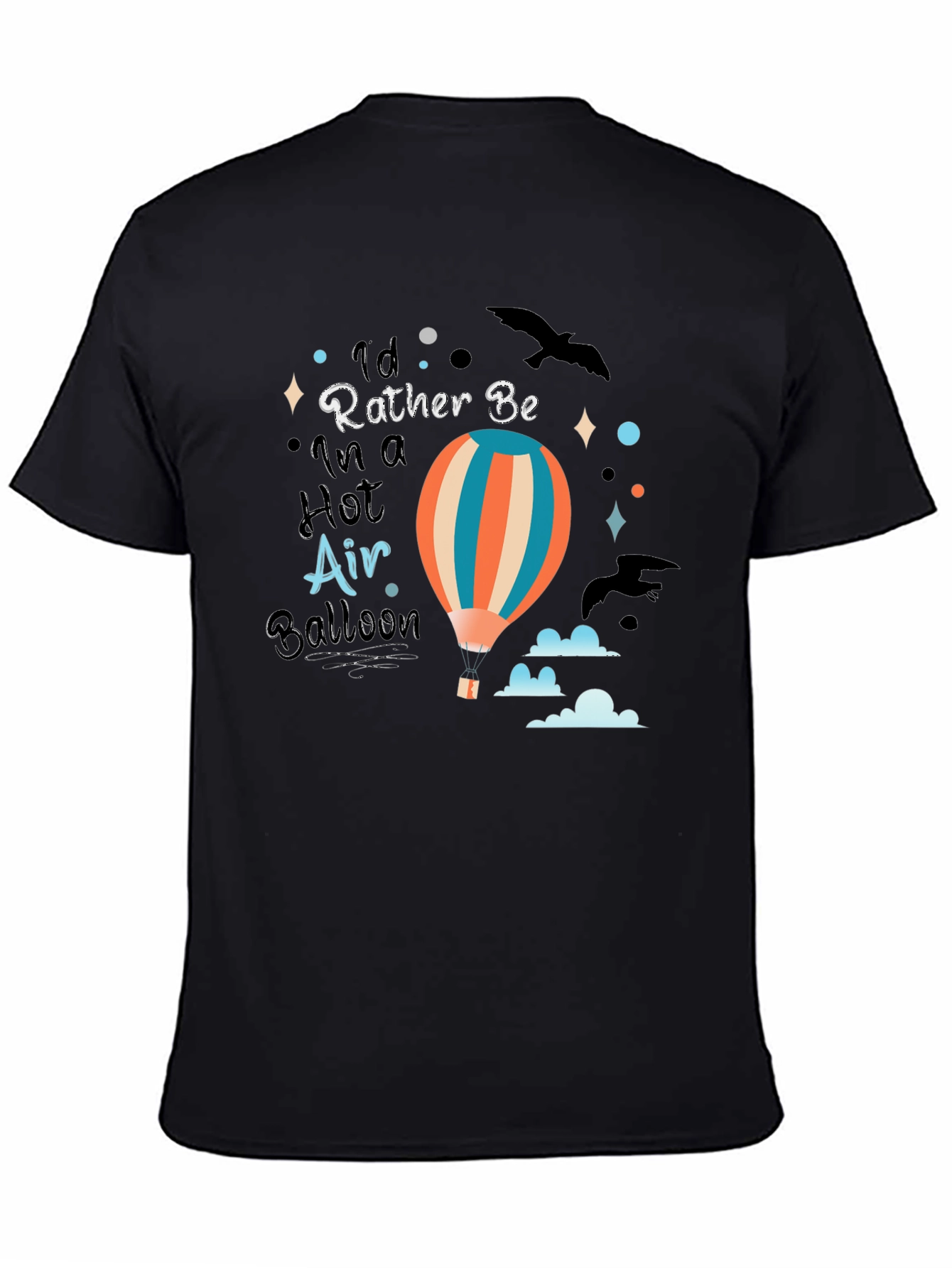 Hot Air Balloon Graphic T-Shirt