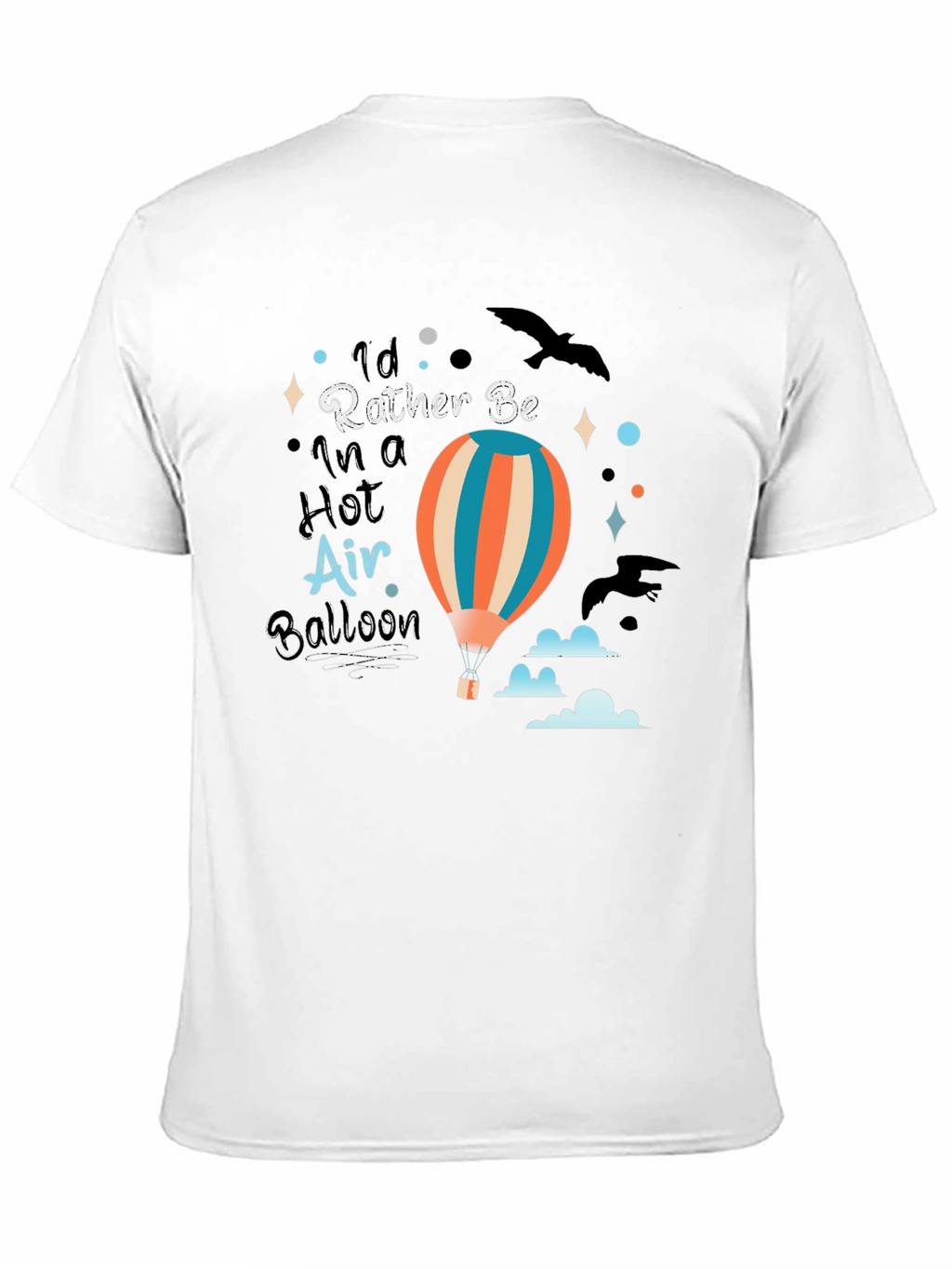 Hot Air Balloon Graphic T-Shirt