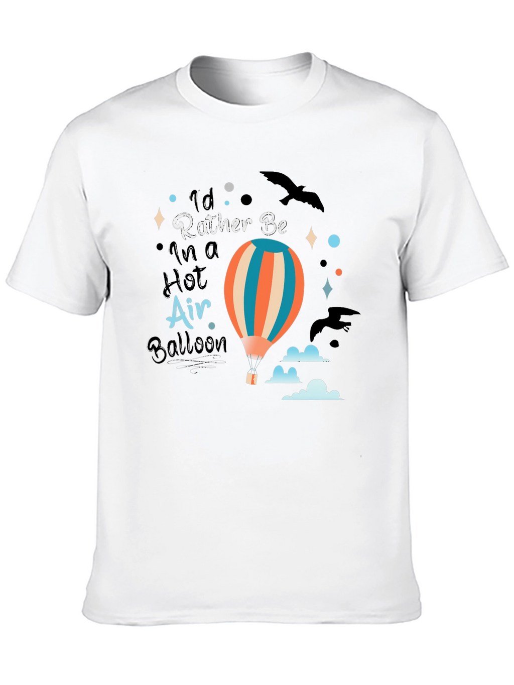 Hot Air Balloon Graphic T-Shirt
