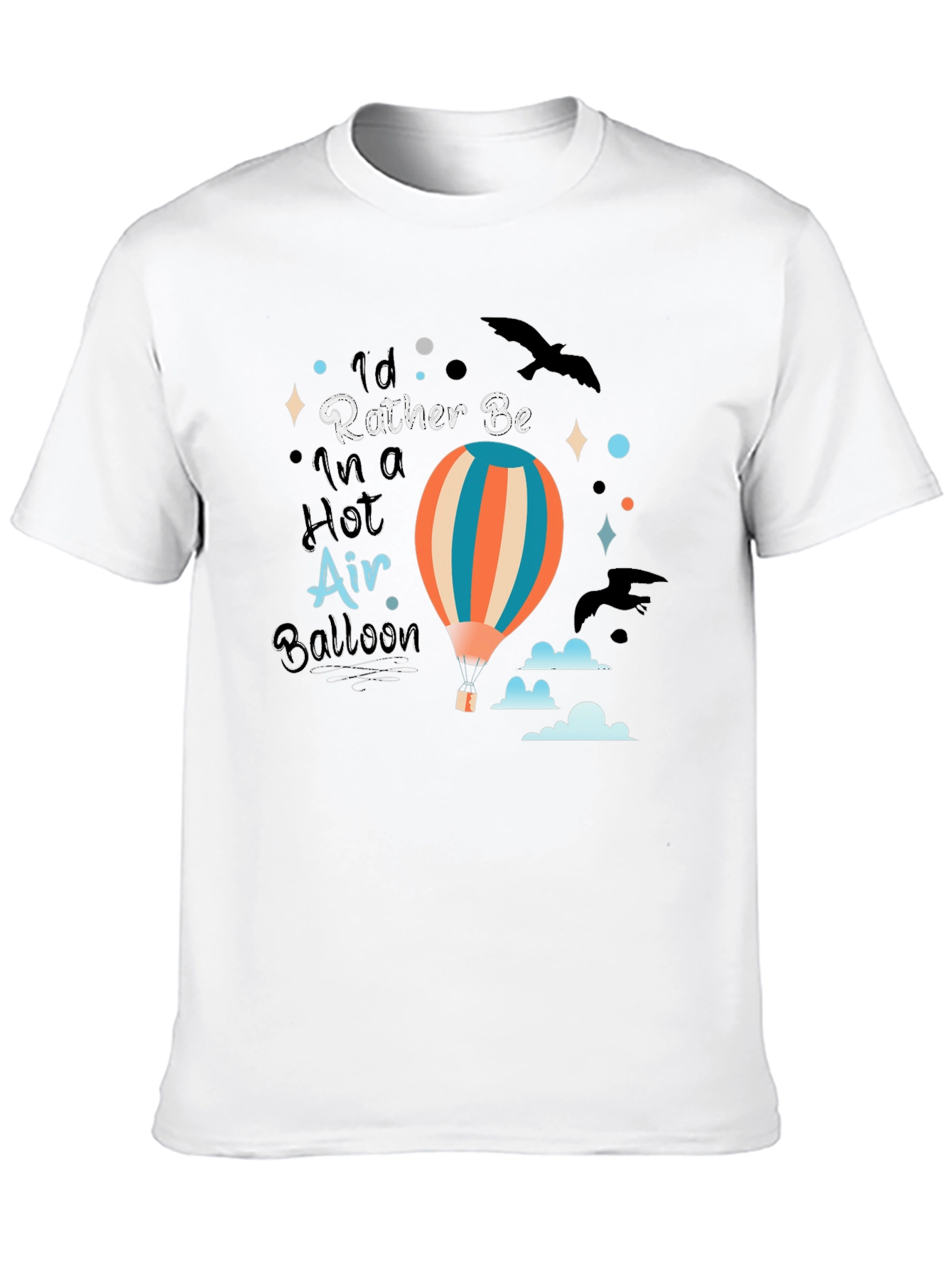 Hot Air Balloon Graphic T-Shirt