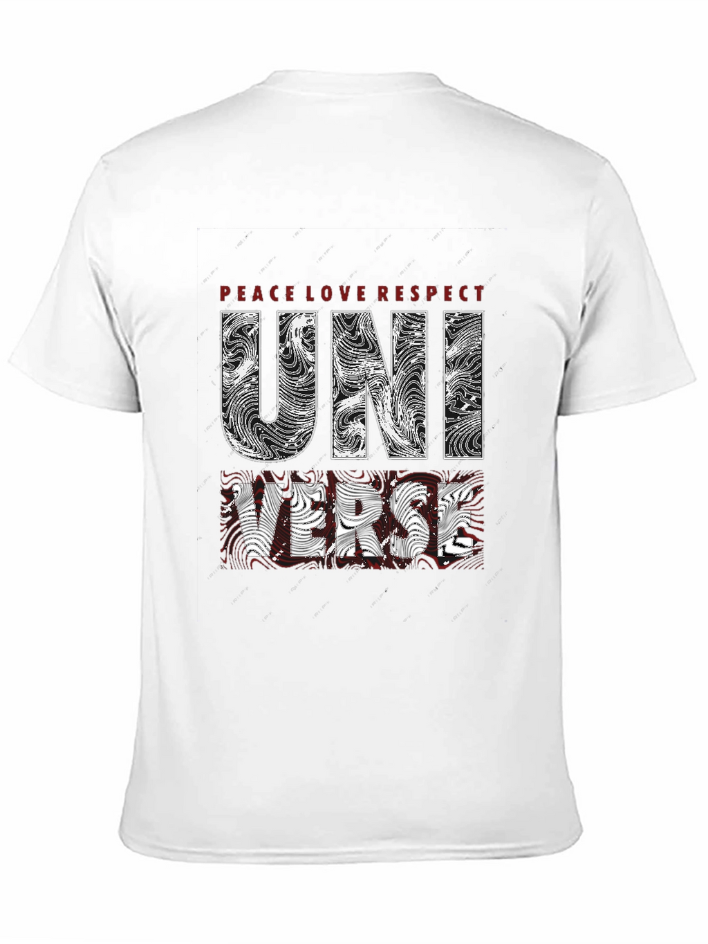 Universe Graphic T-Shirt - Peace Love Respect