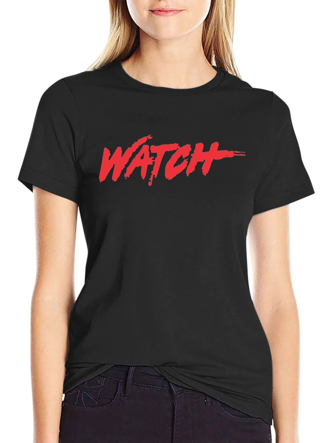 WATCH Graphic Tee - Mens Black T-Shirt