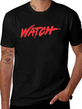 WATCH Graphic Tee - Mens Black T-Shirt