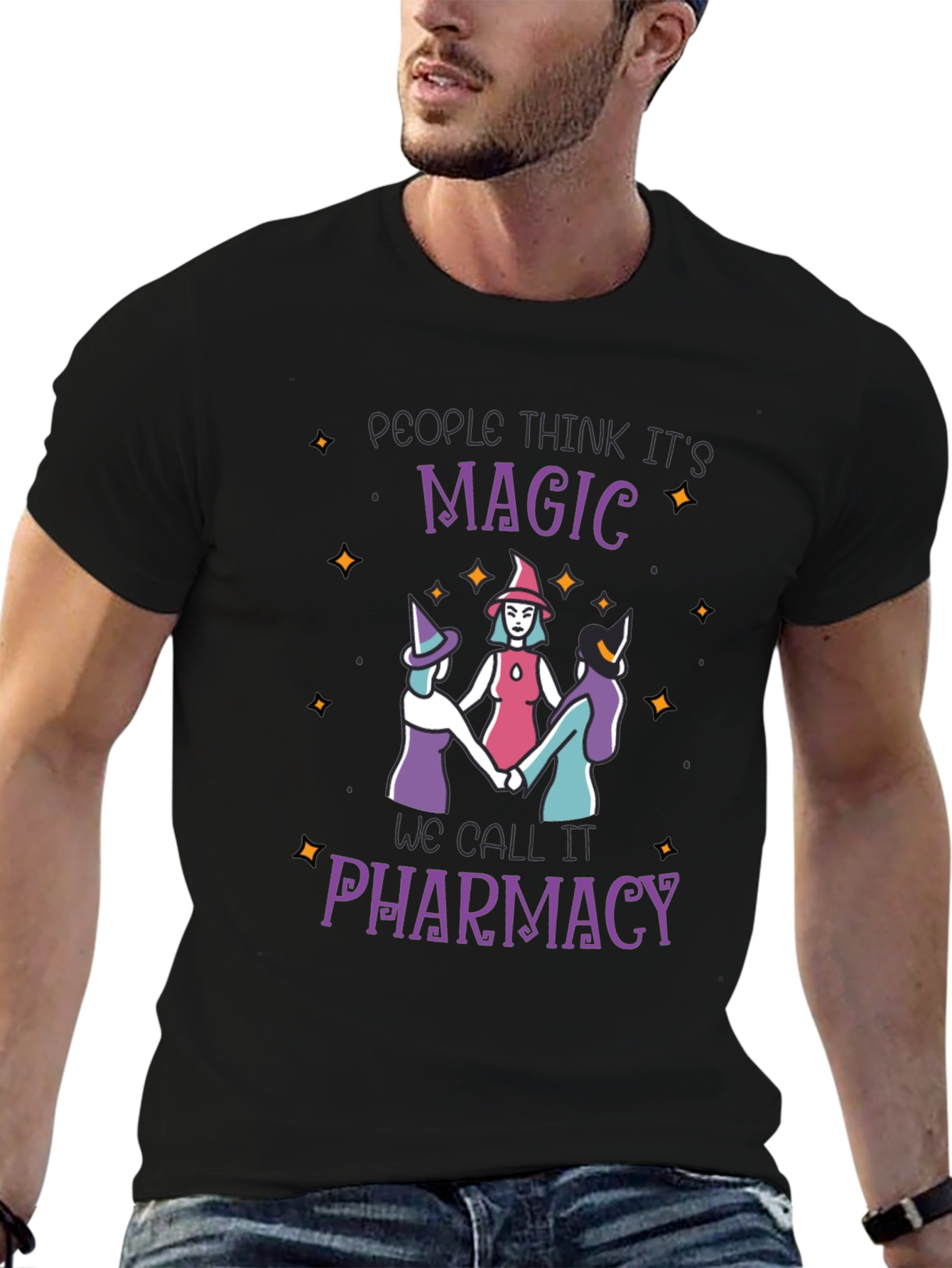 Magic Pharmacy T-Shirt - Unisex Witchcraft Design