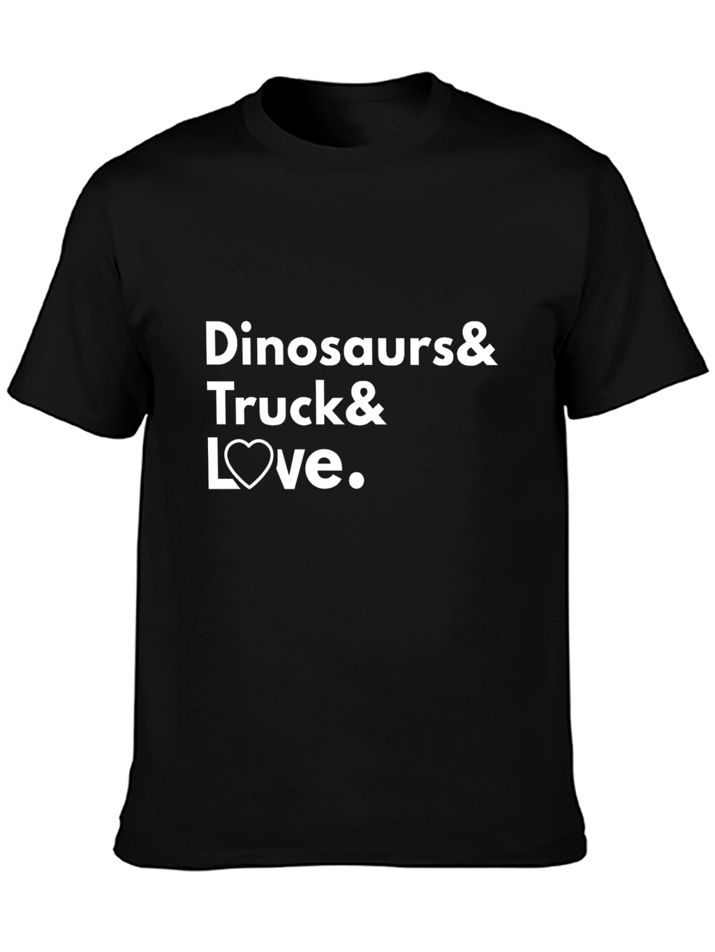 Dinosaurs & Trucks & Love Graphic T-Shirt