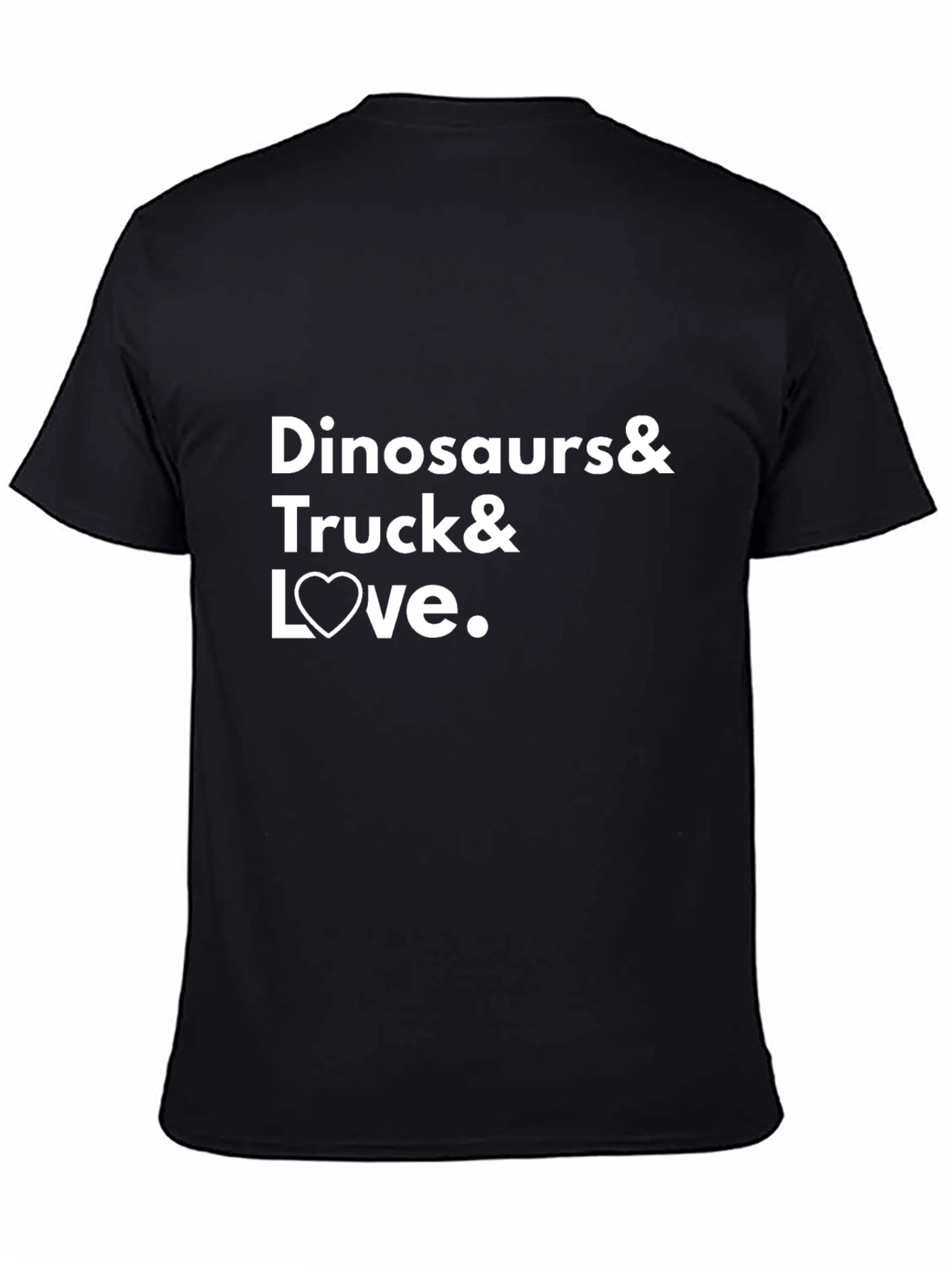 Dinosaurs & Trucks & Love Graphic T-Shirt