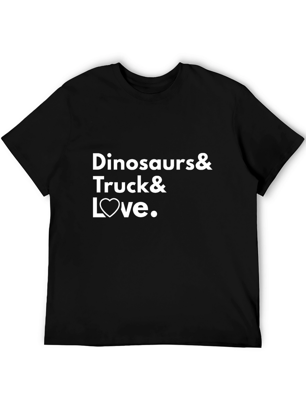 Dinosaurs & Trucks & Love Graphic T-Shirt