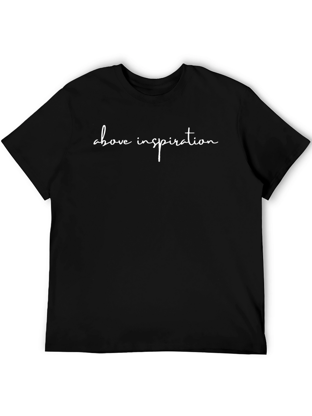 Above Inspiration Graphic Black T-Shirt