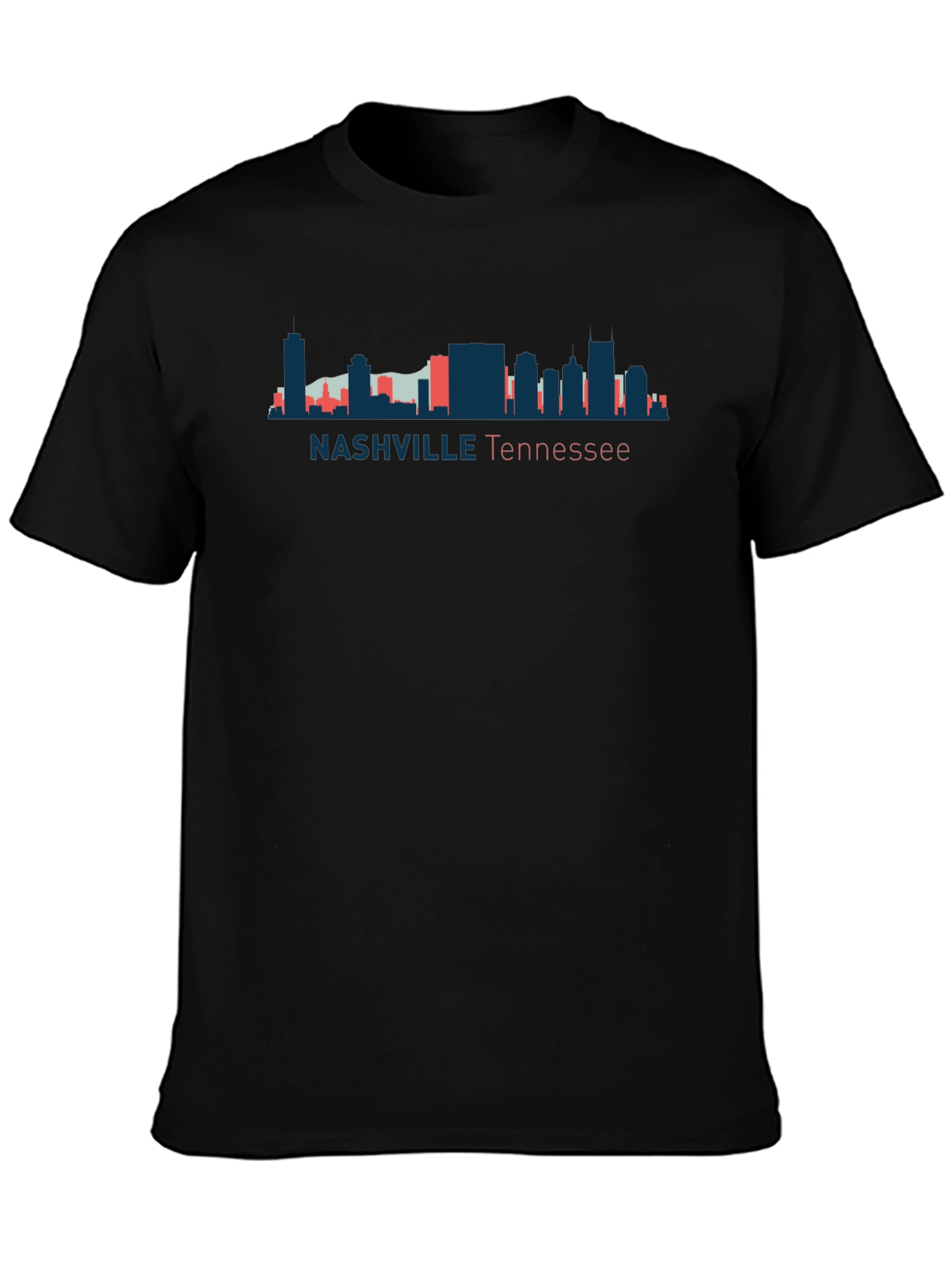 Nashville Tennessee Skyline Graphic T-Shirt