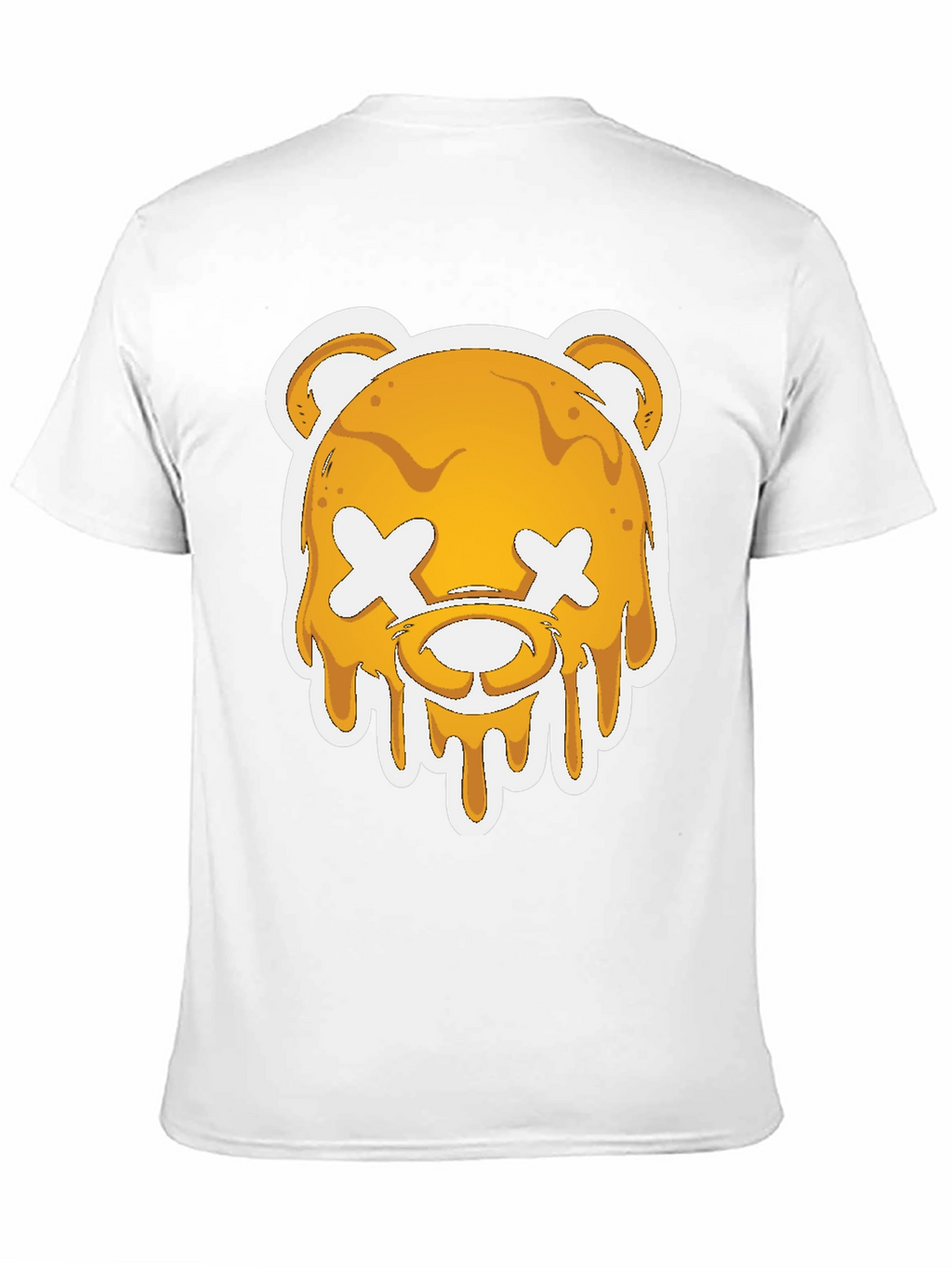 Honey Drip Bear Graphic Tee - Black
