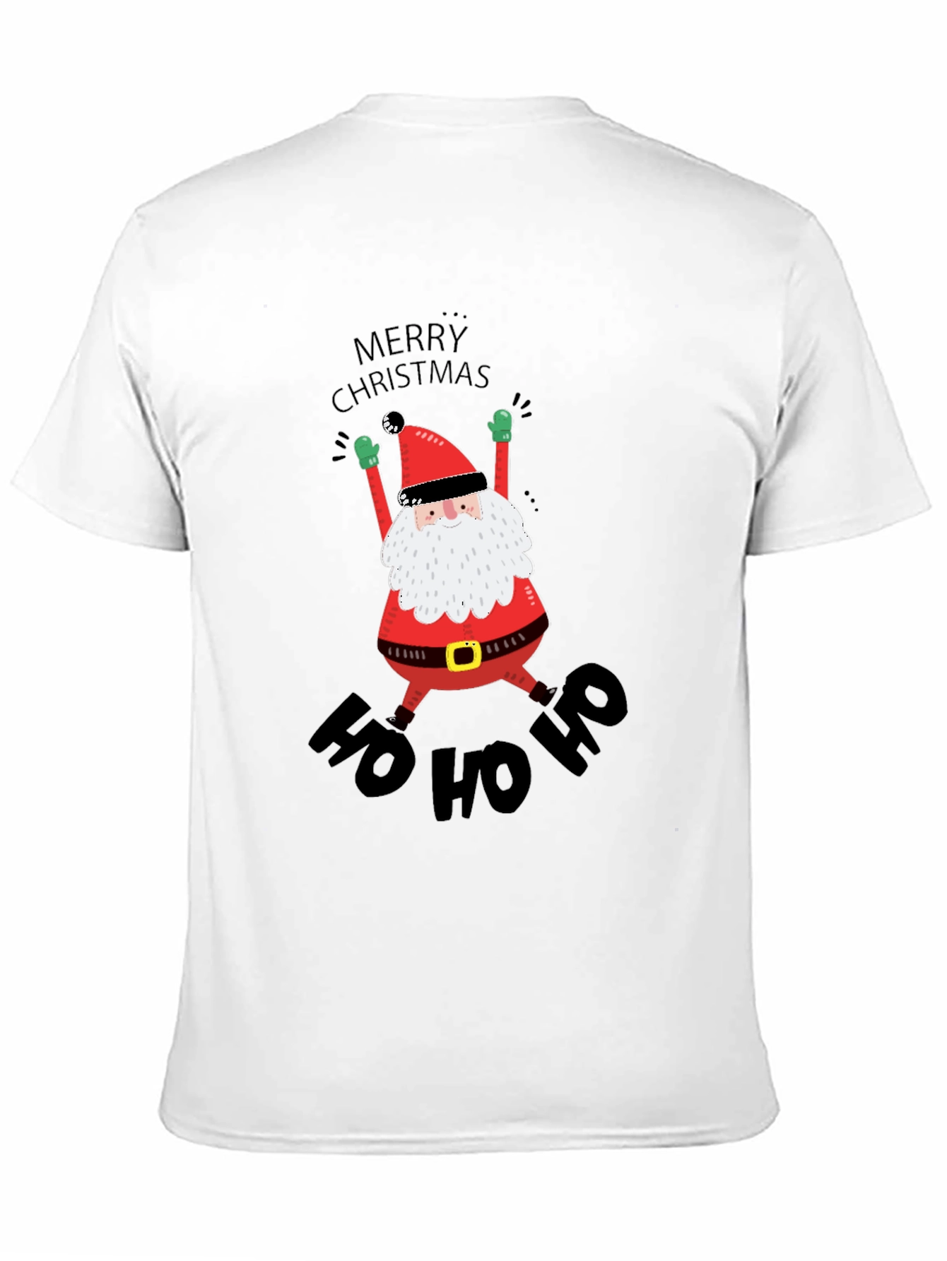 Festive Santa Christmas T-Shirt - Holiday Cheer!