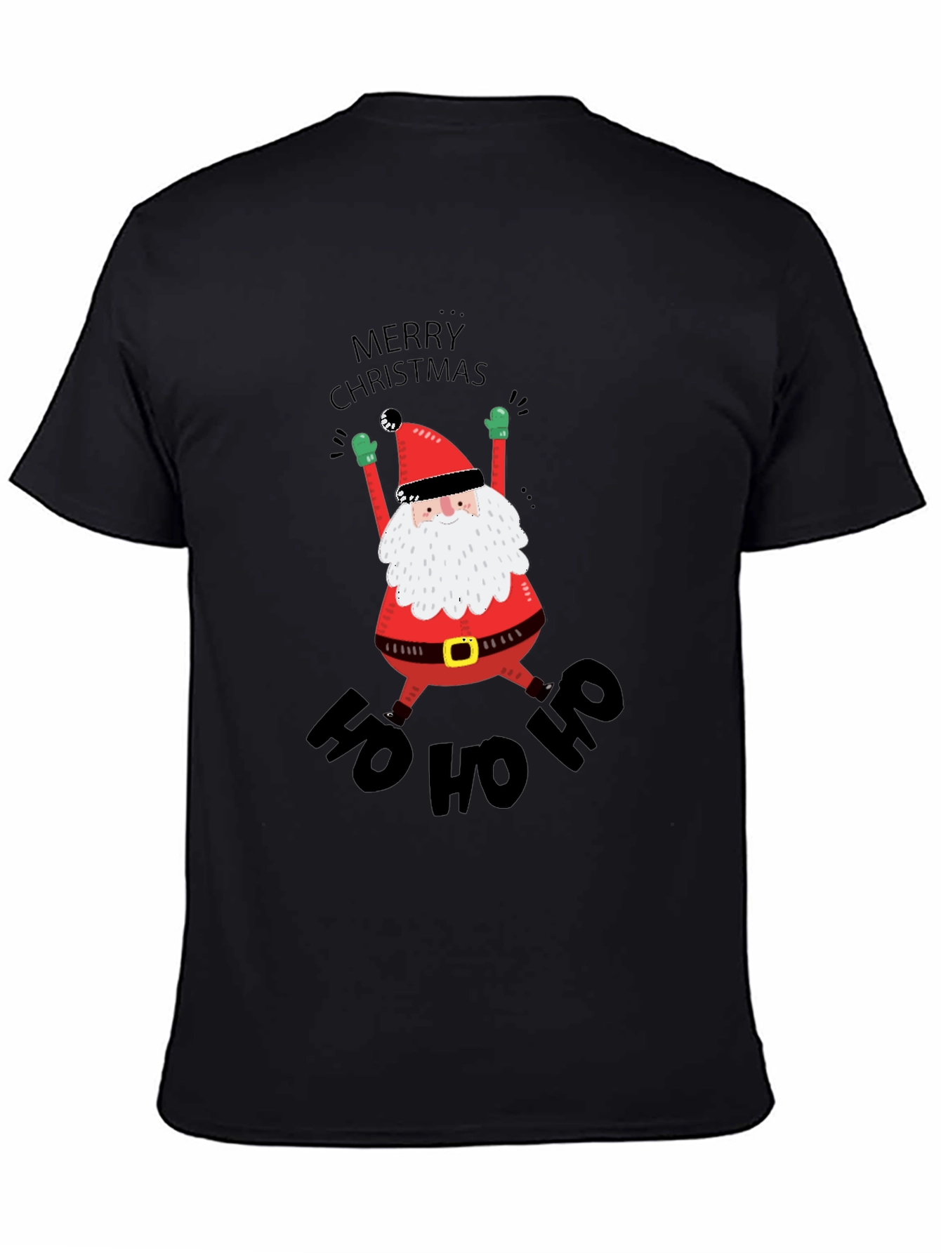 Festive Santa Christmas T-Shirt - Holiday Cheer!