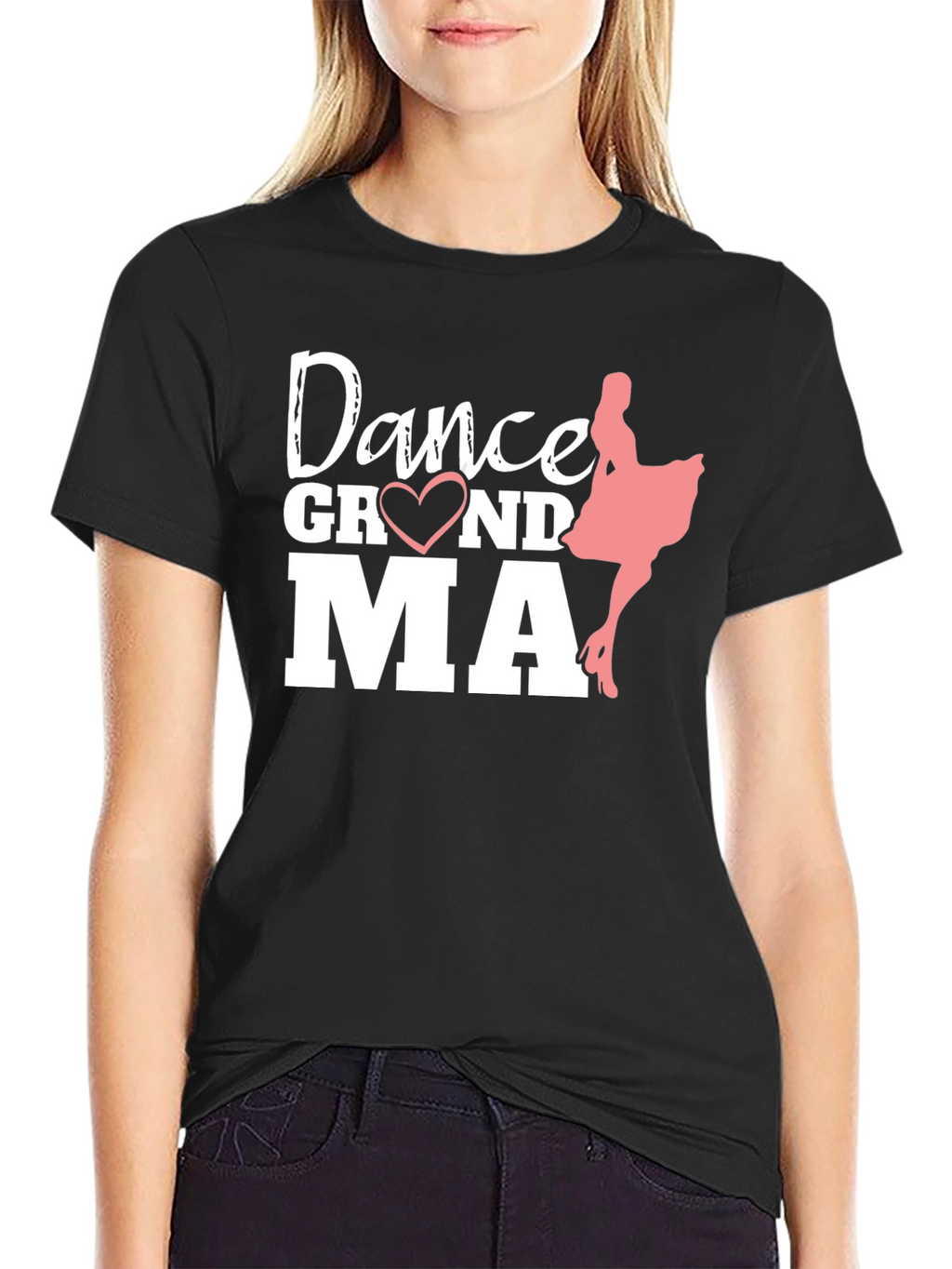 Dance Grandma T-Shirt Black Cotton Tee