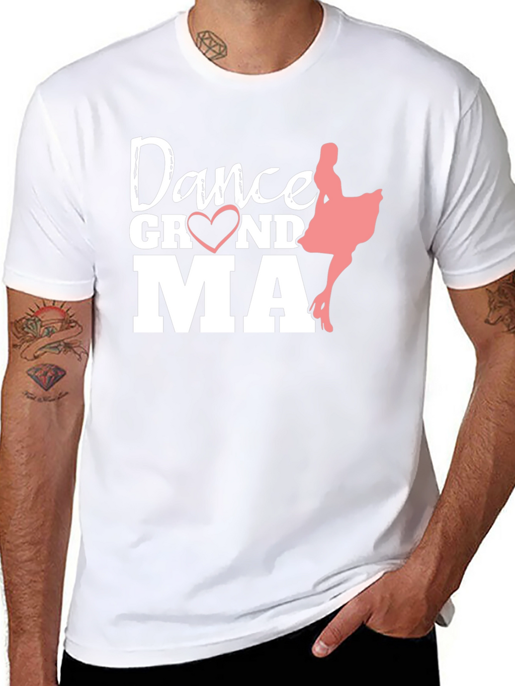 Dance Grandma T-Shirt Black Cotton Tee