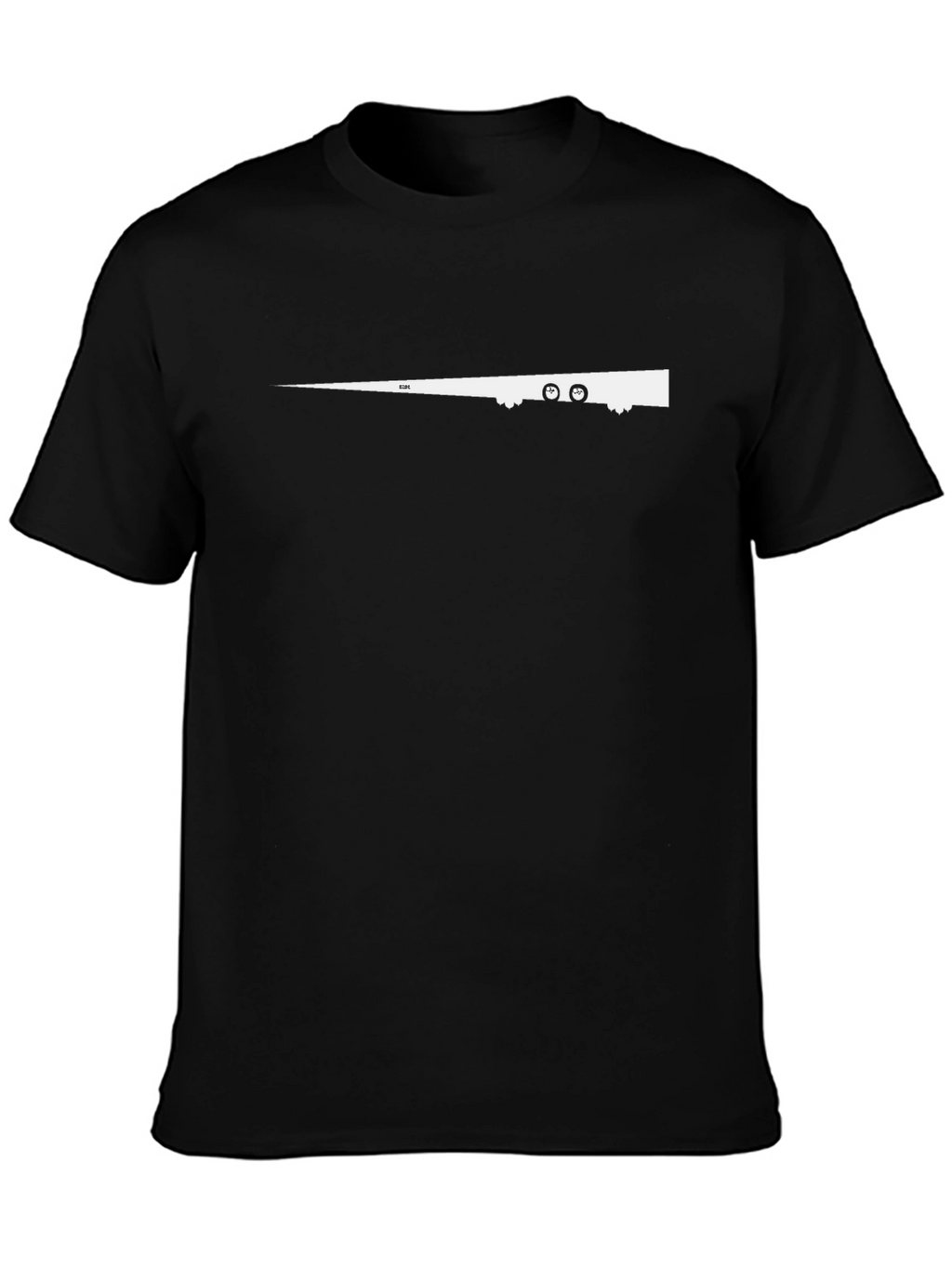 Stealth Bomber Graphic Tee - Black Cotton T-Shirt