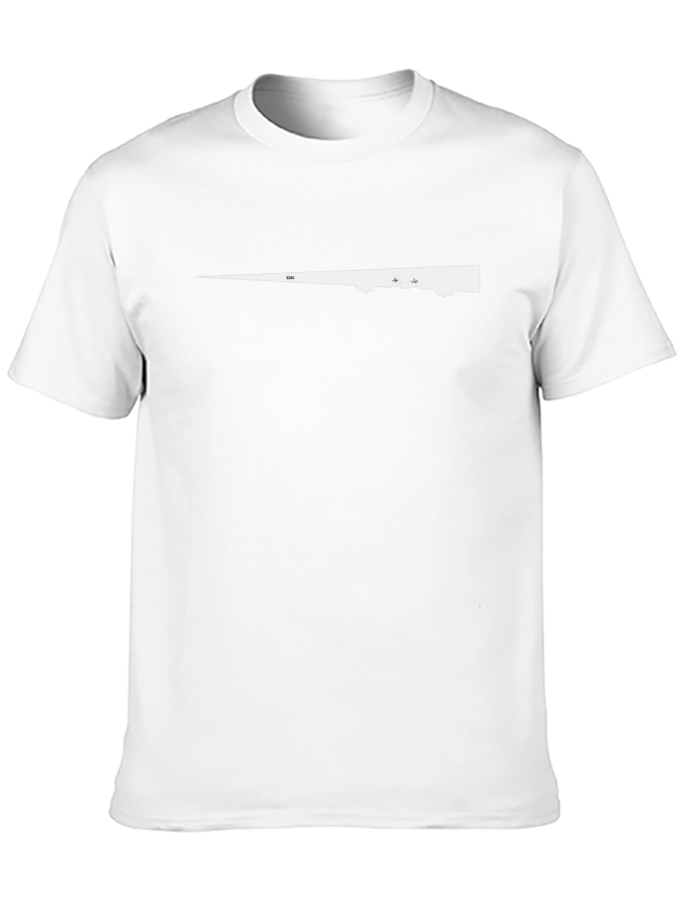 Stealth Bomber Graphic Tee - Black Cotton T-Shirt