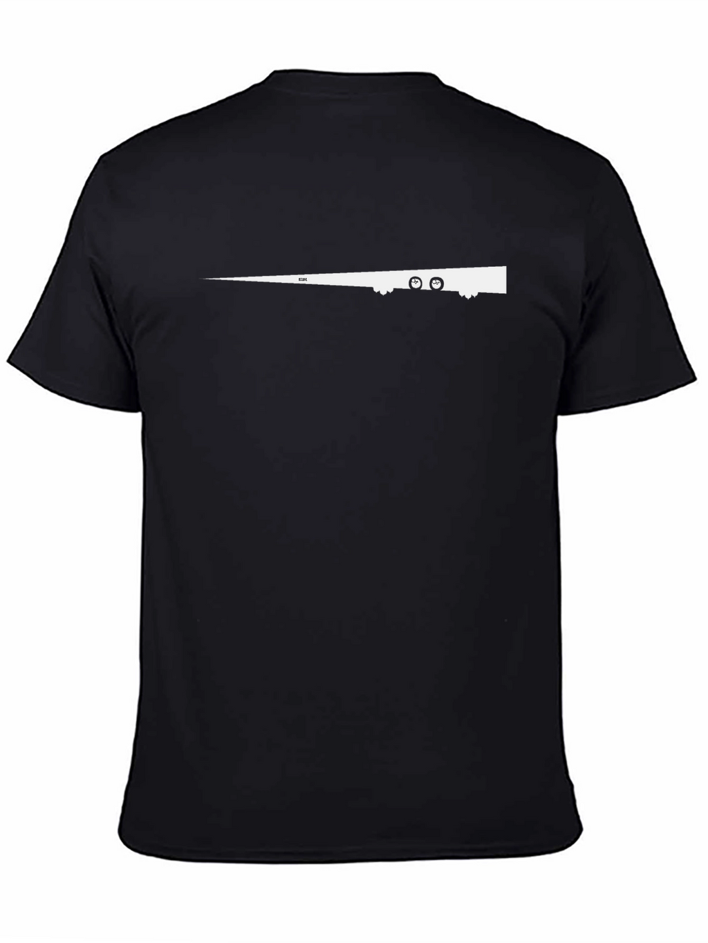 Stealth Bomber Graphic Tee - Black Cotton T-Shirt