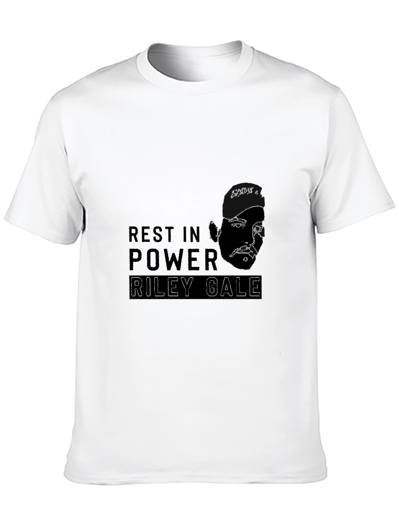 Rest in Power Riley Gale Black Tee