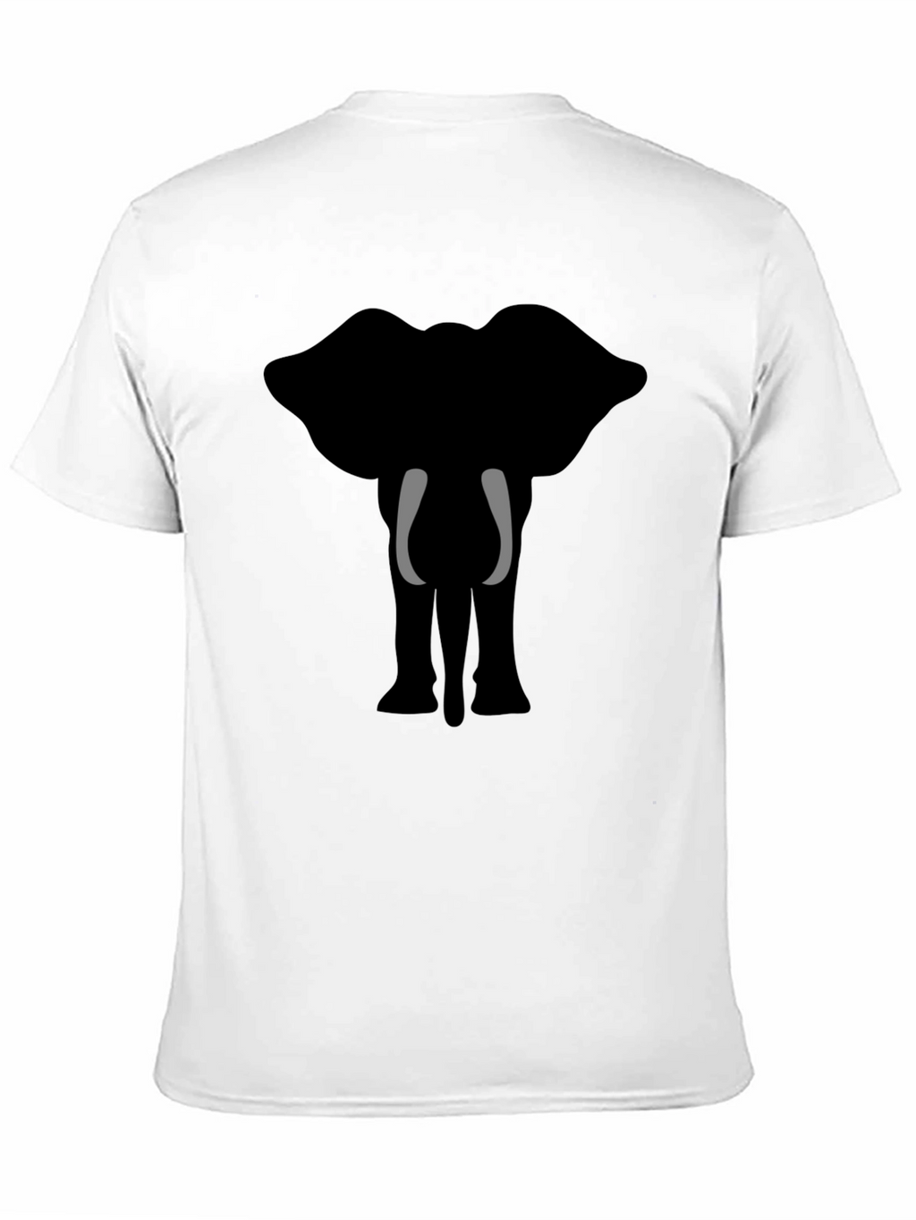 Elephant Graphic Tee - Stylish Black T-Shirt