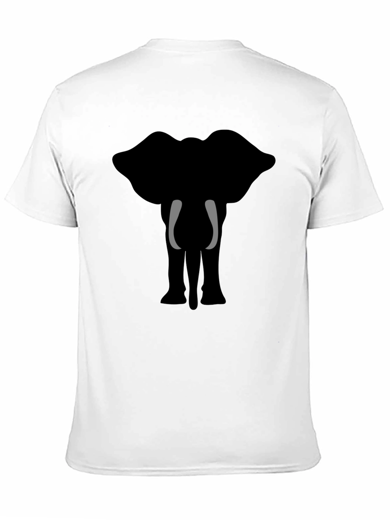 Elephant Graphic Tee - Stylish Black T-Shirt