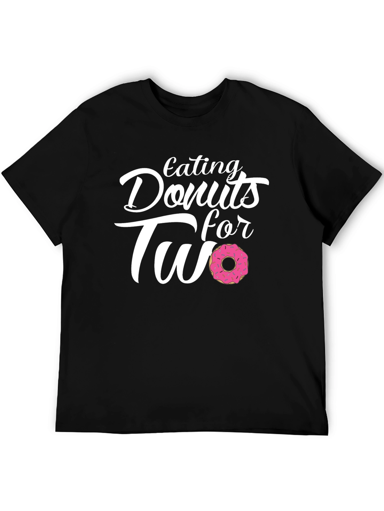 Eating Donuts for Two - Funny Maternity Shirt