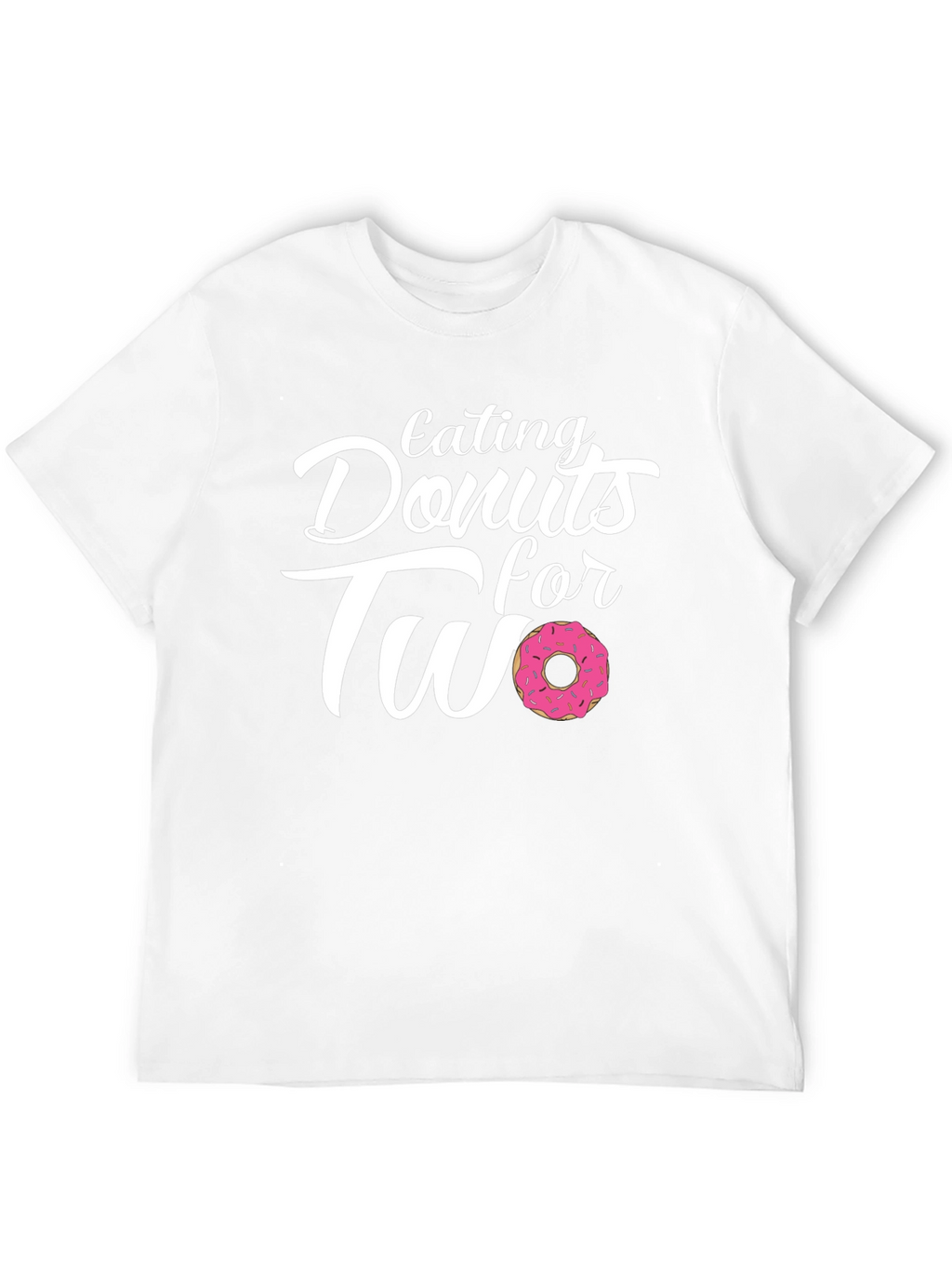 Eating Donuts for Two - Funny Maternity Shirt