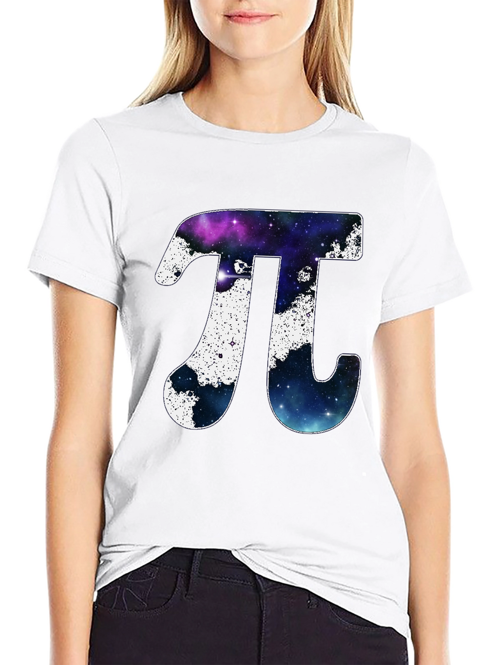 Cosmic Pi Symbol T-Shirt