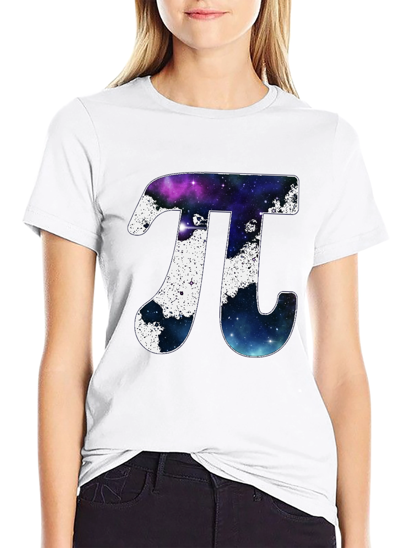 Cosmic Pi Symbol T-Shirt