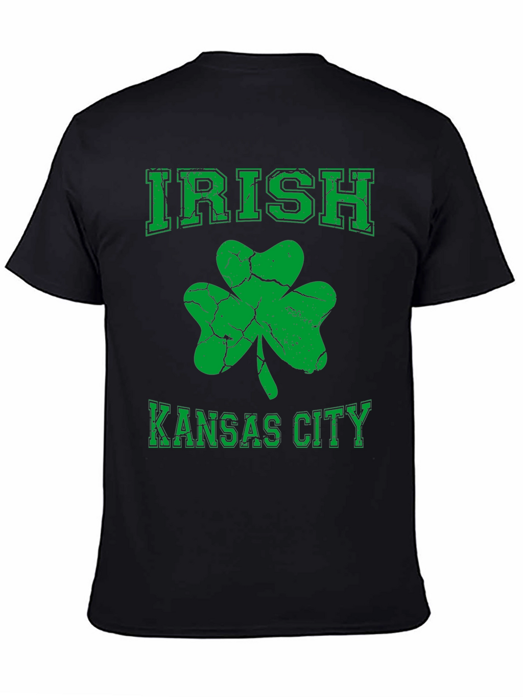 Irish Kansas City Shamrock Graphic T-Shirt