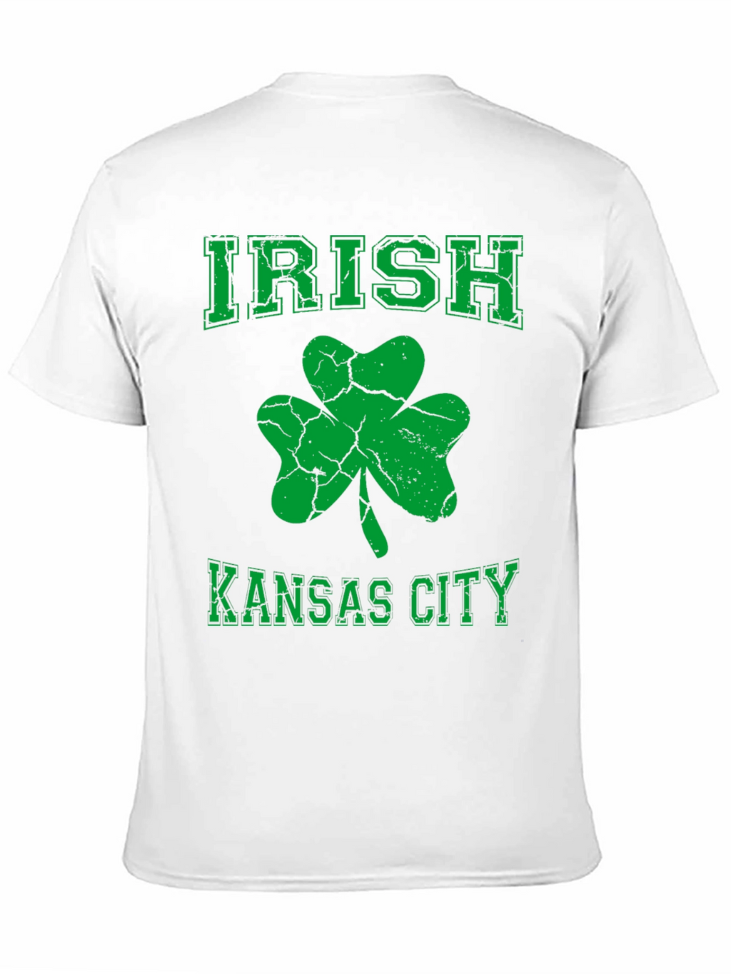 Irish Kansas City Shamrock Graphic T-Shirt