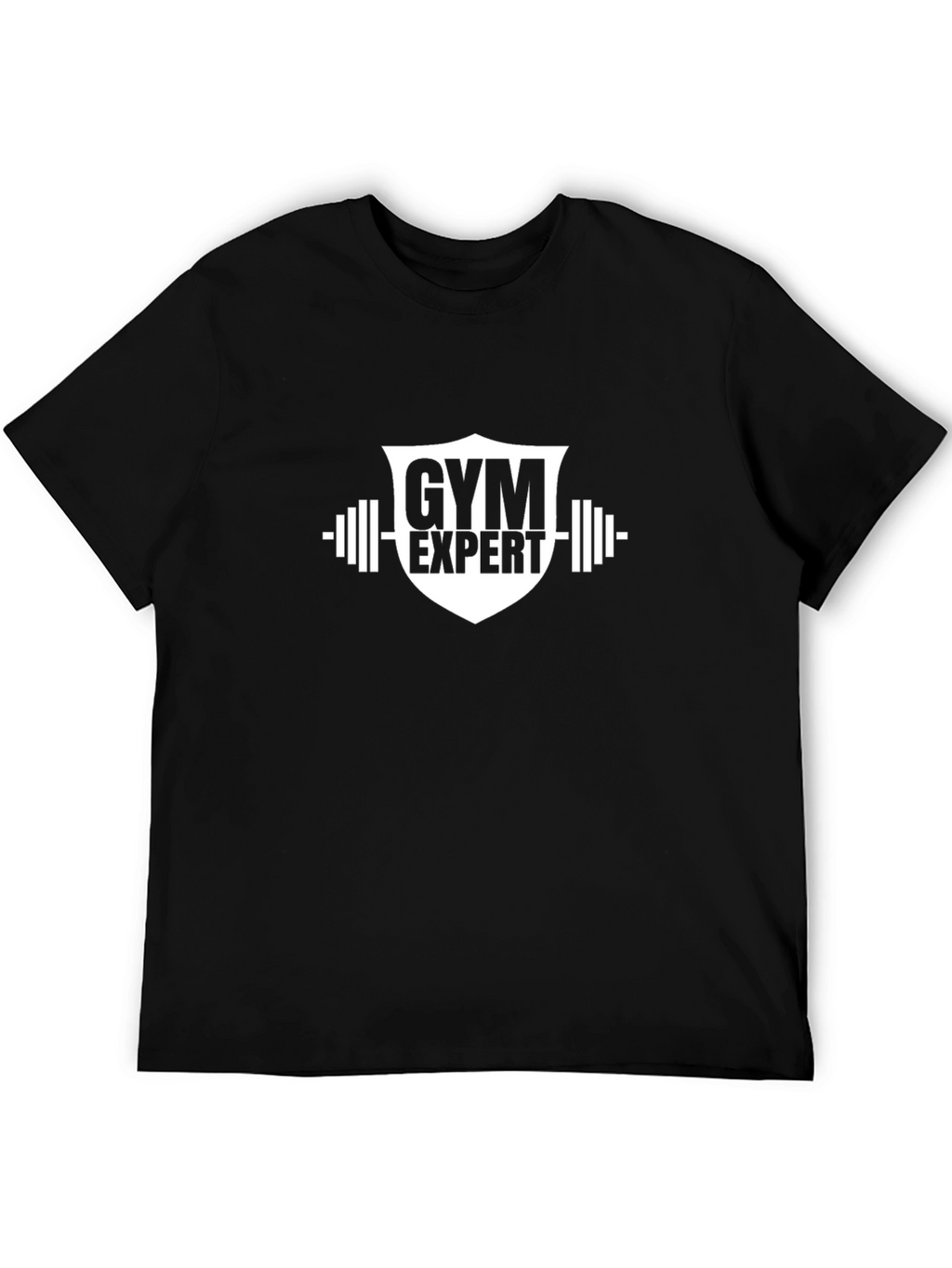 Gym Expert Black Graphic Tee