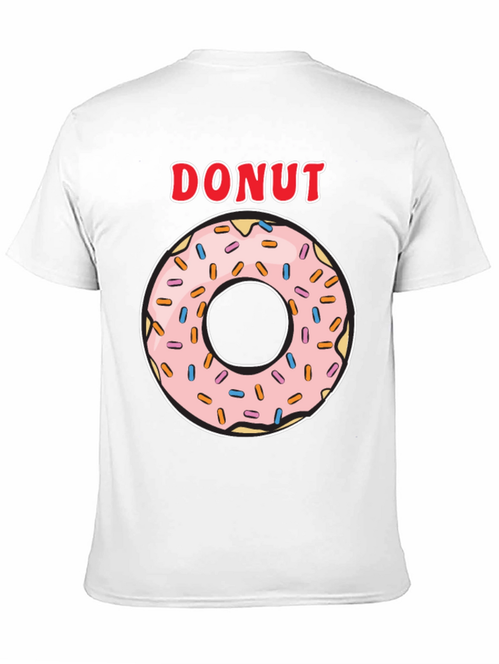 Donut Graphic T-Shirt - Casual Style