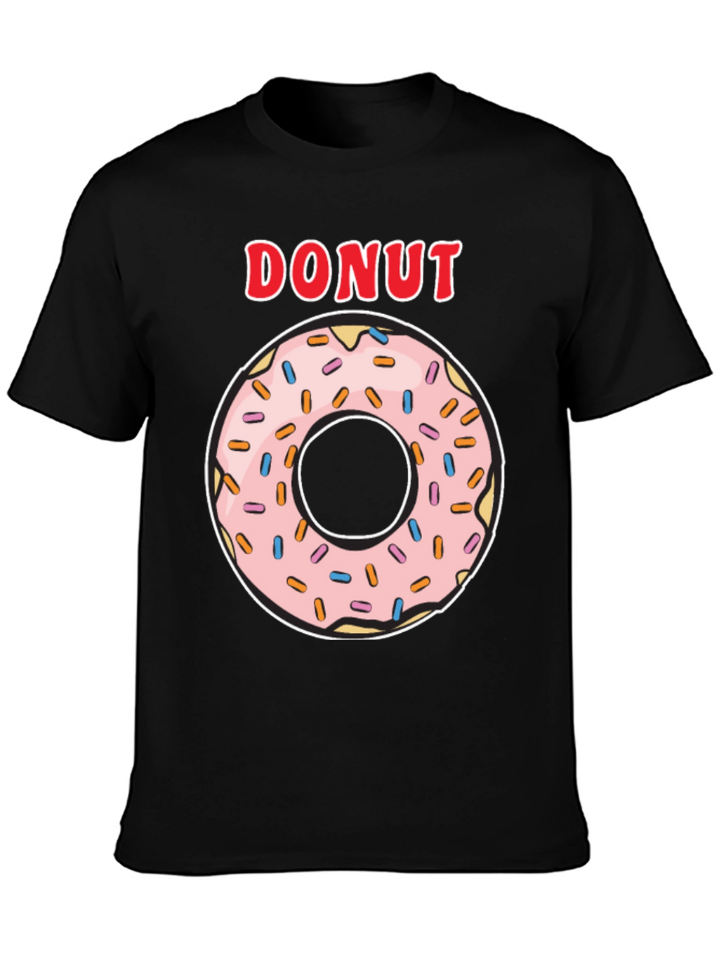 Donut Graphic T-Shirt - Casual Style