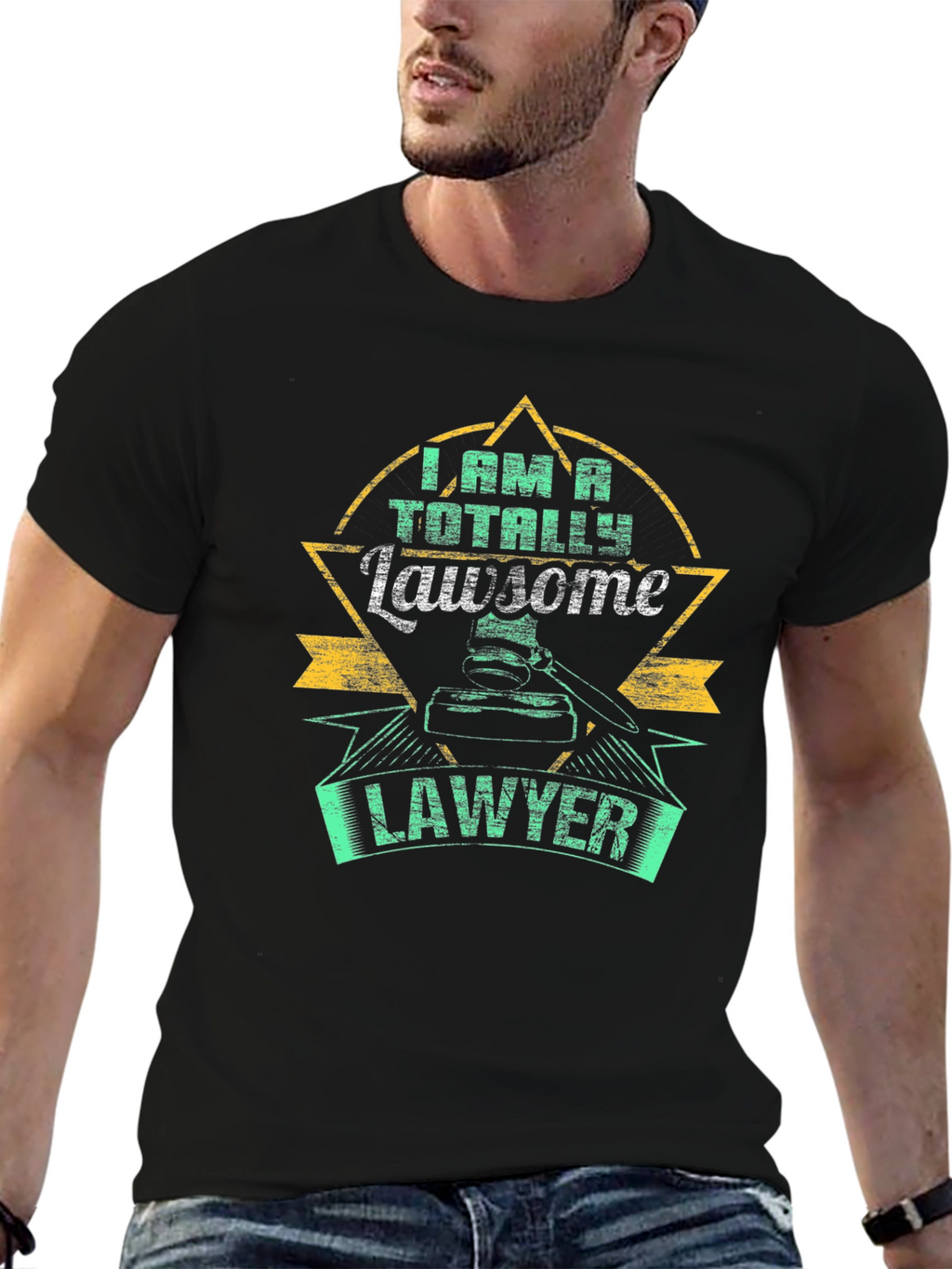 Totally Lawsome Lawyer T-Shirt - Novelty Tee