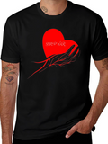 Stop War Graphic Tee - Heart & Hand Design