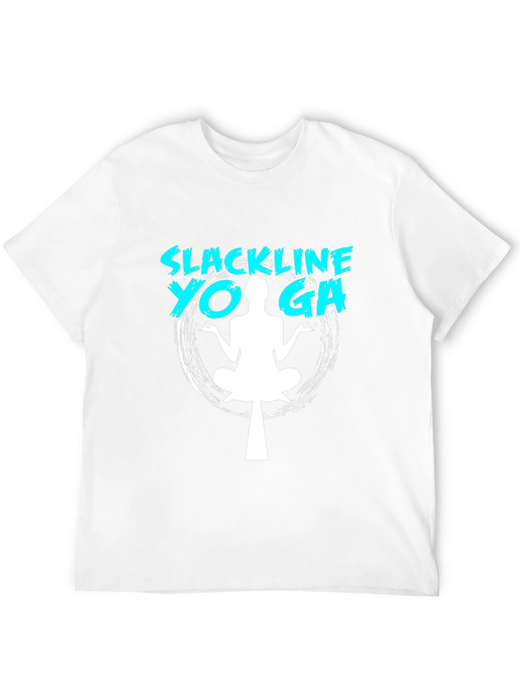 Slackline Yoga T-Shirt - Balance & Fitness