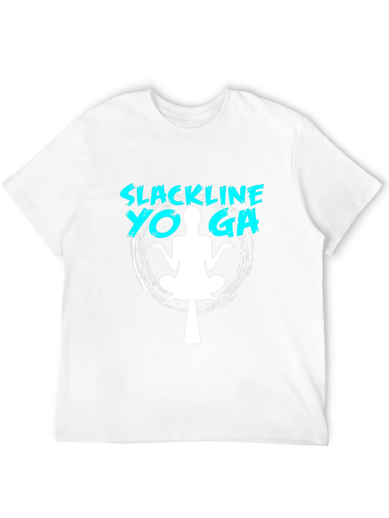 Slackline Yoga T-Shirt - Balance & Fitness