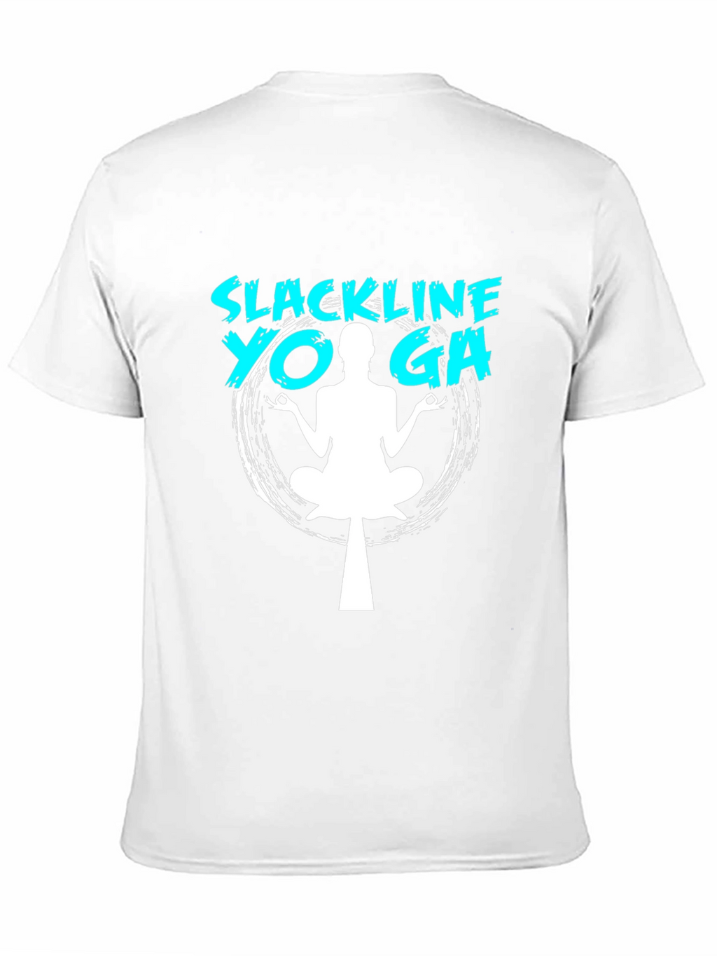 Slackline Yoga T-Shirt - Balance & Fitness