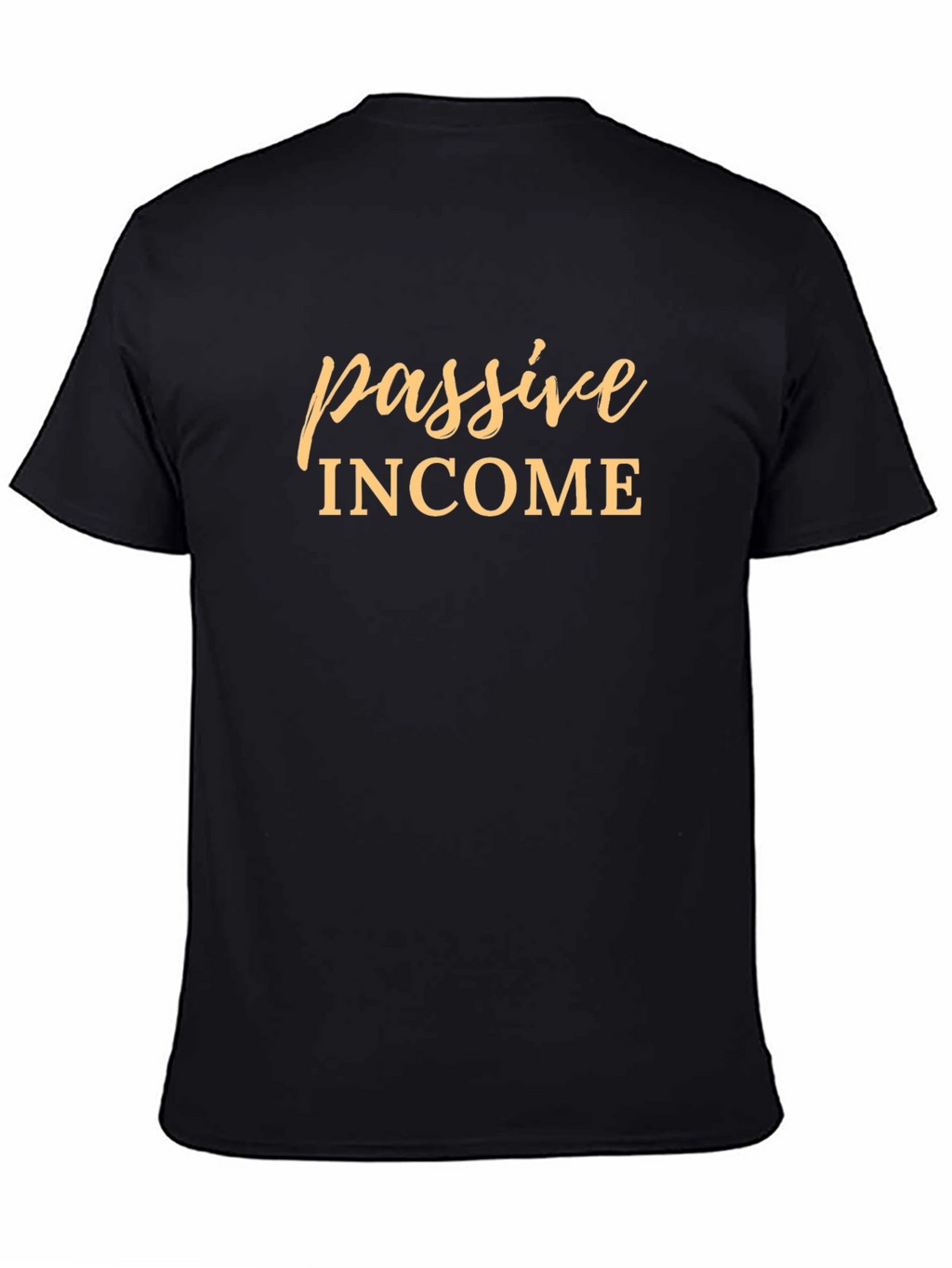 Passive Income Graphic Tee - Black