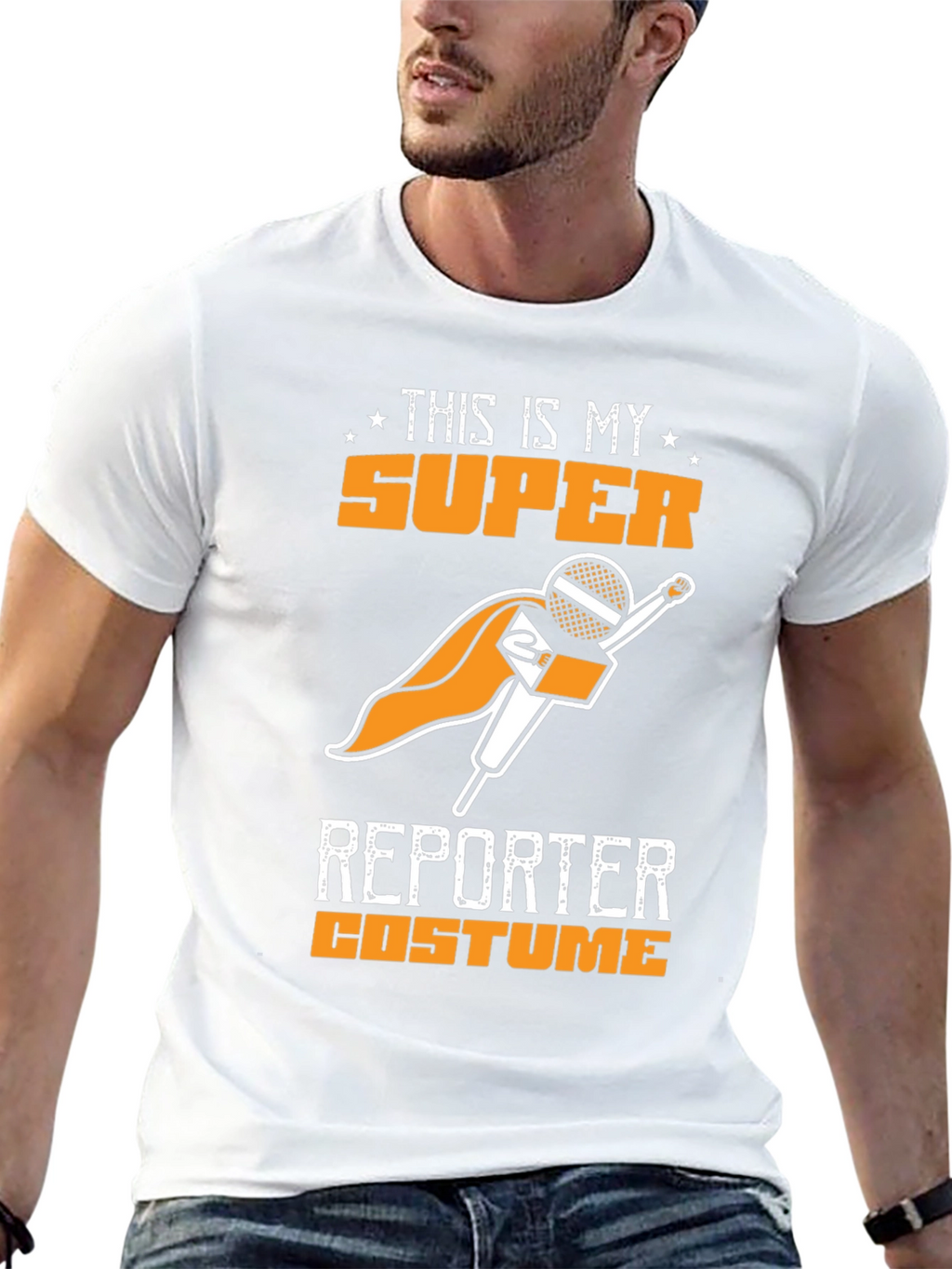 Super Reporter Costume T-Shirt