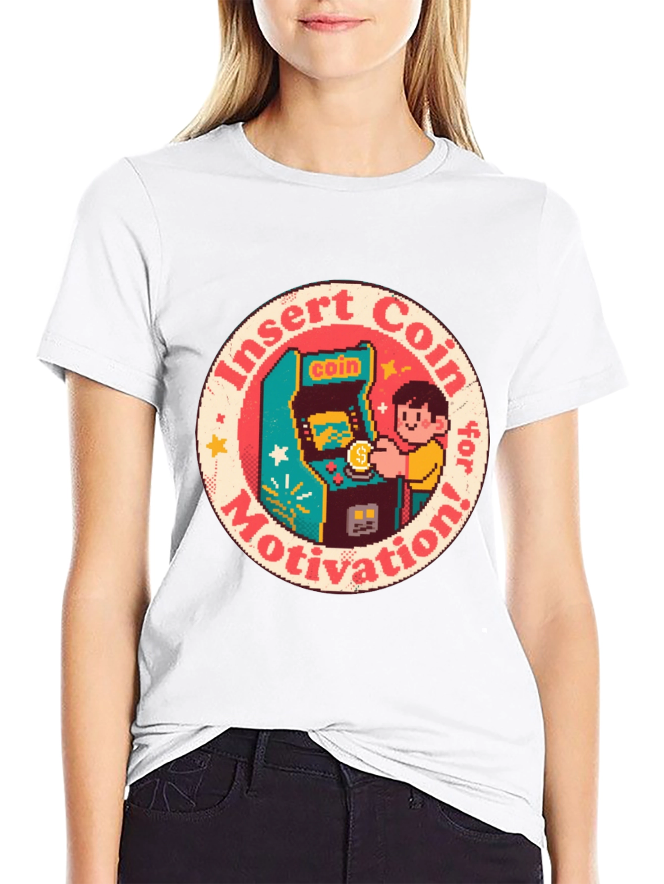 Insert Coin Motivation T-Shirt