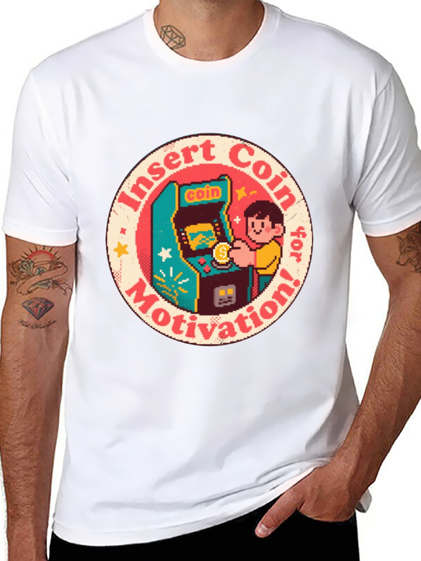 Insert Coin Motivation T-Shirt