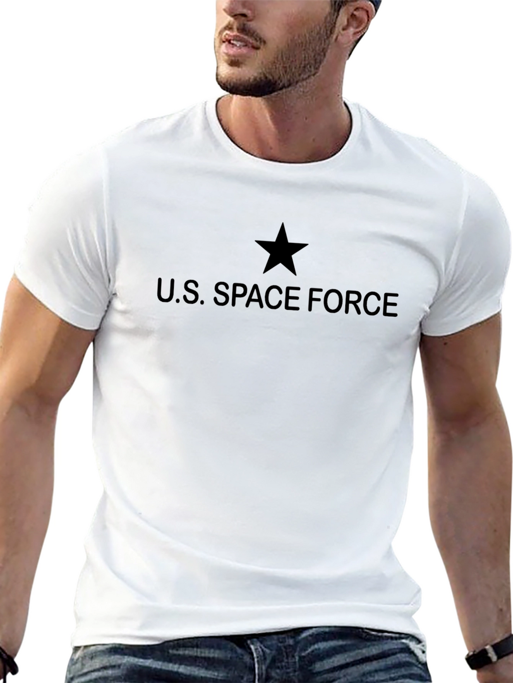 U.S. Space Force Black T-Shirt